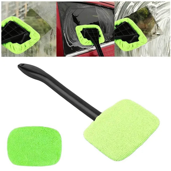 Windshield Clean Car Glass Cleaner Wiper With 1 Extra Microfiber Cloth (1 Pc / 38 Cm Long) - dailyneed.life