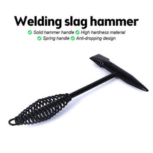Welding Slag Removal Hammer with Coil Spring Handle | Heavy Duty Chipping Tool for Slag & Spatter Cleaning (1 Pc) - dailyneed.life