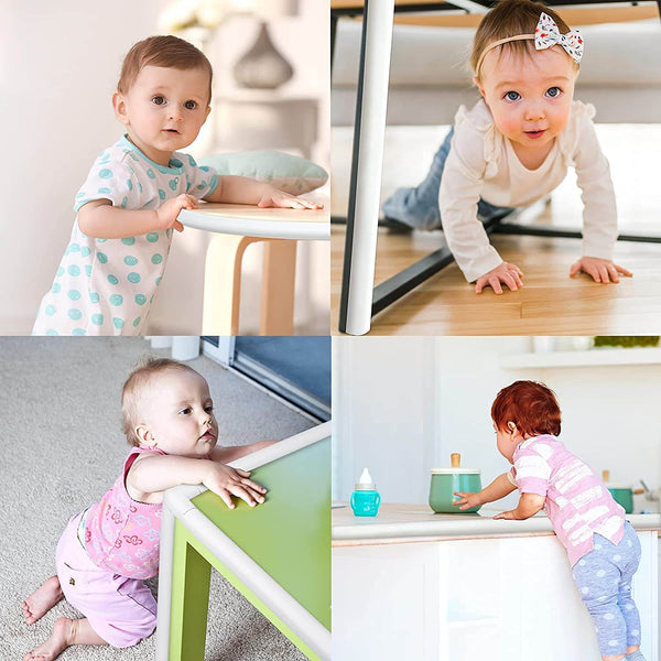 Corner Edge Protector – Soft Rubber Safety Bumper Guard for Baby Proofing Furniture, Table, & Bed (2 Mtr) - dailyneed.life