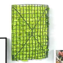 Plastic Wall Artificial Flowers Plant Base (60×40 CM / 1 Pc) - dailyneed.life