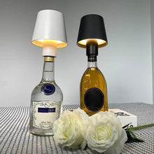 USB Rechargeable LED Bottle Lamp – 3 Color Dimmable Wireless Table Light for Home & Bar (1 Pc) - dailyneed.life