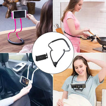 Multi Functional Flexible Long Arms Stand Hanging on Neck Universal Mobile Phone Stand Lounger's Bracket for Mobile Phone Tablet PC Desktop - dailyneed.life
