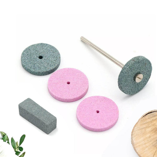 Mini Abrasive Wheel, Quickly Change Stone Mounted Grinding Wheel (6 Pcs Set) - dailyneed.life