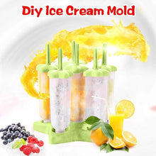 Plastic Ice Cream Molds with Lid (1 Set / 6 Pc) - dailyneed.life