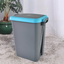 Apex Plastic Push N Pedal Dust Bin | Hands-Free Operation, Compact Design 6.5 Liters (1 Pc / Mix Color) - dailyneed.life