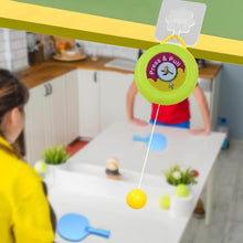 Portable Indoor Hanging Table Tennis with Three Ball, Table Tennis Self Training Set - dailyneed.life