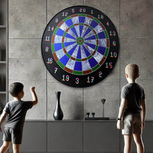 Magnetic Dart Board Game Set with 6 Soft-Tip Darts - dailyneed.life