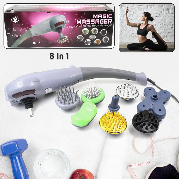 Electric 8 In 1 Full Body Massager, Magic Massager (1 Set) - dailyneed.life