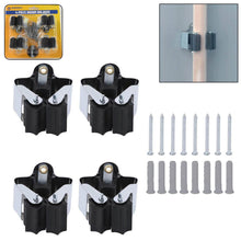 Multifunction Wall Mount Garage Holder for Mop / Broom / Hanger (4 Pcs Set) - dailyneed.life