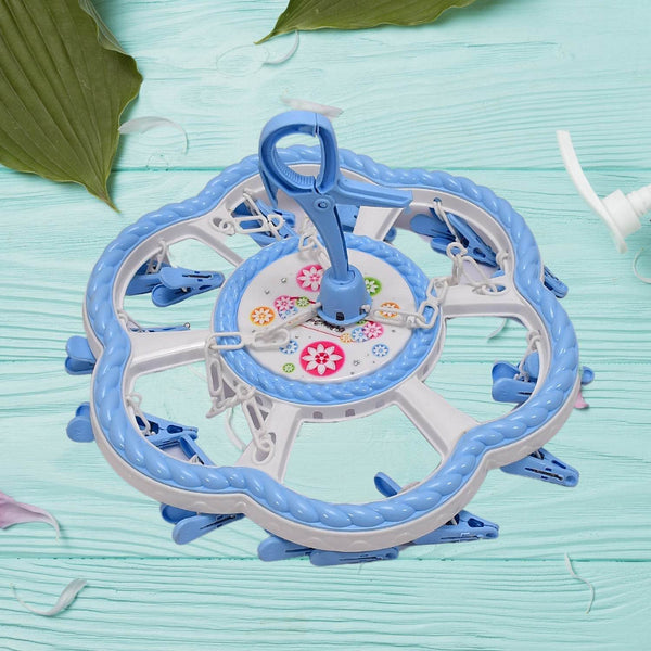 Flower Hanging Hanger 24 Clips Plastic Hanger - dailyneed.life