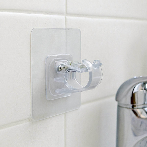 Self-Adhesive Transparent Wall Hook Holder Clip (1 Pc) - dailyneed.life