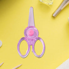 Plastic Child-Safe Scissor (1 Pc / Mix Color) - dailyneed.life