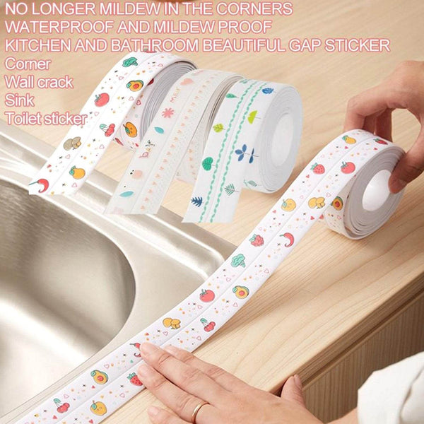 Kitchen Sink Platform Sticker Bathroom Corner Tape (2Meter Size) - dailyneed.life