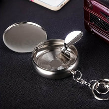 Mini Pocket SS Ashtray with keyring (1pc) - dailyneed.life