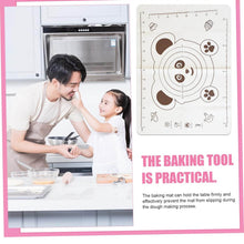 3 In 1 Silicone Baking Mat With Wooden Belan & Cake Scraper (3 Pcs Set / 50×70 CM) - dailyneed.life