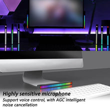 Rhythm Lights, AGC Automatic Gain Control 32 Colorful RGB Light Adjustable Pickup Rhythm Lights, RGB LED Voice-Activated Rhythm Light Car Home Sound Control Ambient Light (1 Pc) - dailyneed.life