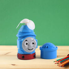 Plug-and-Play Cartoon Mini Fan in Train Character Design - dailyneed.life