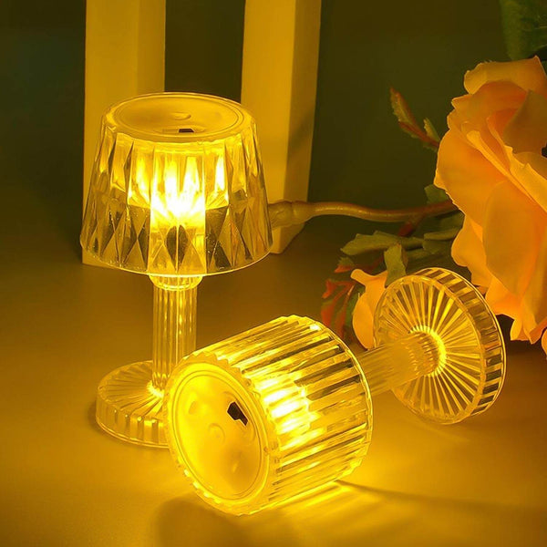 LED Candle lamp, Table Lamp Portable Plastic Lamps, Diwali (1 Pc / Small) - dailyneed.life