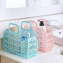 Plastic Foldable Basket Bag || Fruit & Vegetable Storage Basket (3 Pcs Set / Multicolor) - dailyneed.life