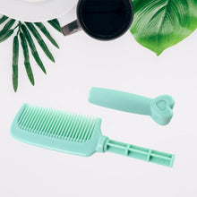 Plastic Hair Comb with Heart-Shaped Handle (1 Pc) - dailyneed.life