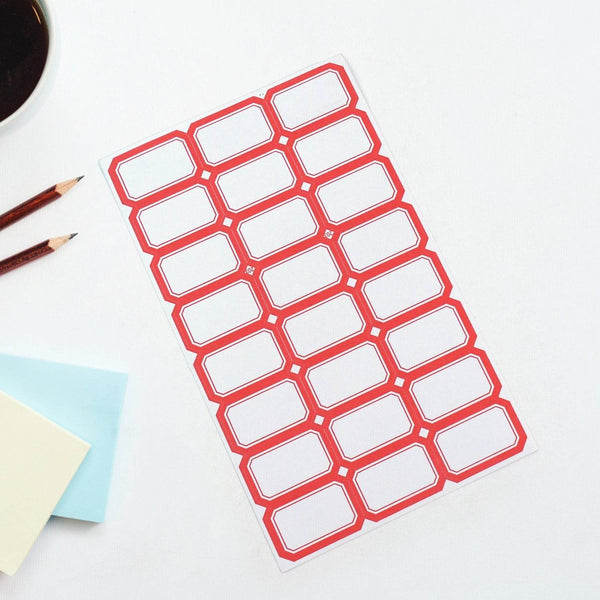 Multipurpose Writable Blank Label Sticker Sheets (1 Sheet) - dailyneed.life