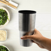 STAINLESS STEEL VACUUM GLASS INSULATED GLASS COFFEE CUPS DOUBLE WALLED TRAVEL MUG, CAR COFFEE MUG (Without Lid) - dailyneed.life