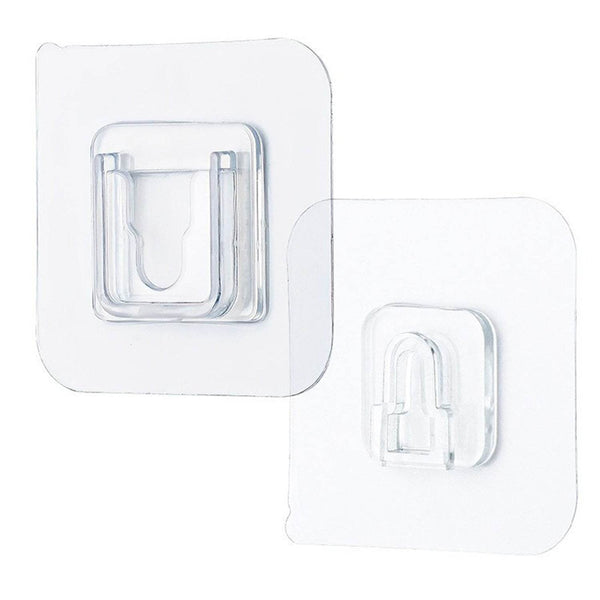 Transparent Adhesive Male Hook Used For Hanging Various Types Of Items (1Pc) - dailyneed.life