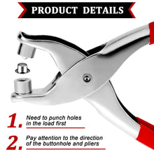 Grommet Setting Tool with 25 PCS Gold Eyelets Grommets Steel Hole Punch Setter Kit for Leather, Canvas, All Fabrics Men and Women Clothes, Shoes, Belts, Crafts - dailyneed.life