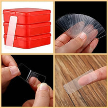60-Piece (Approx) – Double-Sided Transparent Adhesive Stickers - dailyneed.life
