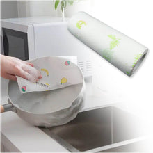 Non Woven Reusable and Washable Kitchen Printed Tissue Roll Non-stick Oil Absorbing Paper Roll Kitchen Special Paper Towel Wipe Paper Dish Cloth Cleaning Cloth 40 sheets / Pulls - dailyneed.life