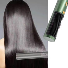 Hair Straightener Comb, Anti Scald Hot Comb Negative Ion Hair Straightener Brush Straightener 3 Gear Constant Temperature for Quick and Professional Hair Salon at Home (1200w), Hair accessories - dailyneed.life