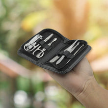 6-Piece Nail Clippers Kit with Travel Case: Professional Manicure Set, Stainless Steel - dailyneed.life