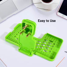 Multi-Purpose Wall Holder Stand for Charging Mobile, Just Fit in Socket and Hang (Mix Color / 1 pc) - dailyneed.life