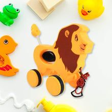 Lion Pull Along Toy, Baby Early Walking Pull Toy (1 Pc) - dailyneed.life