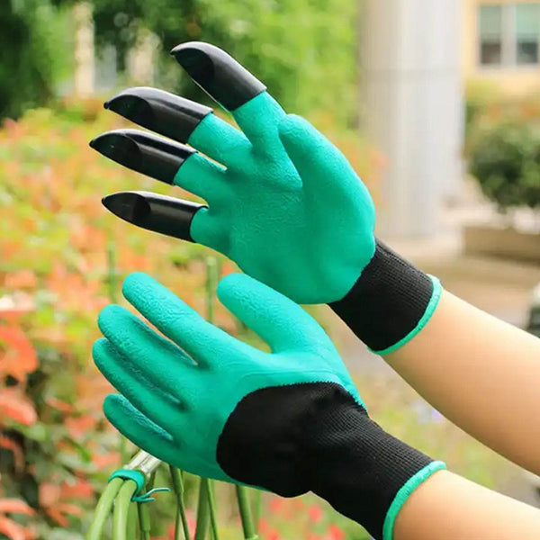 Heavy Duty Garden Gloves with Claws (Washable): 1 Pair (Mix Color) - dailyneed.life