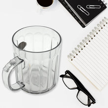 Multi-Purpose Plastic Cup, Toothpaste Holder Bathroom Cup Bathroom Cup With Slot Handle Mug Environmental Friendly Festival for Outdoor for Household Gift For Anniversary and Birthday, (1 Pc) - dailyneed.life