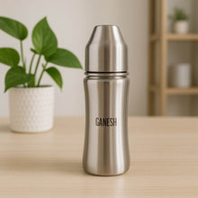 Ganesh Stainless Steel Baby Feeding Bottle, Milk Bottle for New Born / Infants / Toddler Up to 3 Years, BFA Free (250 ML Approx) - dailyneed.life