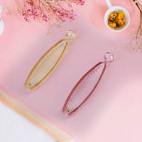 Plastic Hair Claw Clips Strong Clips (1 Pc / Mix Color), Hair accessories - dailyneed.life