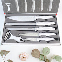 Marble Coated Stainless Steel Kitchen Knife Set (6 Pc) - dailyneed.life