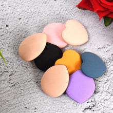 Mini Finger Makeup Powder Puff (Multicolour, 8 Pcs Set) - dailyneed.life