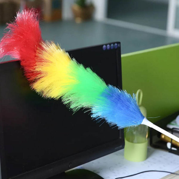 Colorful Feather Duster | Microfiber Duster for Cleaning | Dusting Stick | Dusting Brush - dailyneed.life