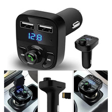 CAR-X8 Bluetooth FM Transmitter Kit with Dual USB Fast Charger - dailyneed.life