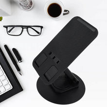 Rotating Foldable Mobile Stand – Height & Angle Adjustable Phone Holder for Desk (1 Pc) - dailyneed.life