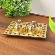 Rakasha Bandhan Special Puja Thali, Kumkum Thali Holder, Pooja Return Gift, Indian Housewarming Gifts, Brother / Bhai / Bhabhi / Sister / Family for Rakshabandhan, Diwali - dailyneed.life