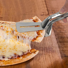 Stainless Steel Cooking Tong - Multifunctional Slotted Fish Double-Sided Spatula (1 Pc / 23 Cm) - dailyneed.life