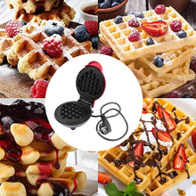 Mini Waffle Maker Machine Waffle Iron Home Appliances Kitchen Gift Easy To Clean, On-Stick Surfaces, Perfect Breakfast, Dessert, Sandwich, Pan Cakes, Paninis / Other Snacks Machine - dailyneed.life