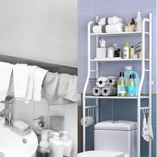 Multi-Layer The Toilet Storage Rack Metal | Bathroom Shelf Space Saving Organizer for Laundry Room Wash Basin Floor Stand - dailyneed.life