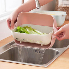Multifunctional BPA Free Double Layered Plastic Rotatable Strainer Basket (Multicolor) - dailyneed.life
