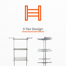 Premium Heavy Duty Stainless Steel 3 Layer Foldable Cloth Drying Stand (1 Set / With Color Box) - dailyneed.life