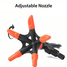 Automatic Garden Sprinkler 360 Degree Rotating Adjustable 5 Arm (1 Pc) - dailyneed.life
